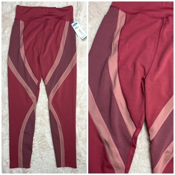 Therapy Performance Mauve Pink Curve Enhancing Training Tights Leggings Size XL - Picture 1 of 4